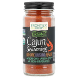 Frontier Co-op Organic Cajun Seasoning 2.08 oz – Portable Spice Jar for Backyard Grilling and Cookouts