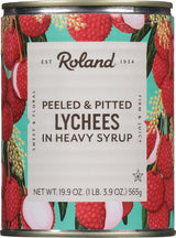 Roland Lychees in Heavy Syrup 20 oz – Elegant Hostess Gift for the Home Mixologist