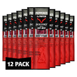 Jack Link's Premium Cuts Beef Sticks – No-Refrigeration Camp Snack for Fishing and Backpacking