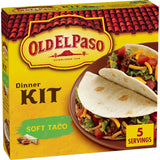 Old El Paso Soft Taco Dinner Kit, Easy Back Patio Taco Night Dinner