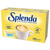 SPLENDA Zero Calorie Sweetener Packets – Calorie-Conscious Wellness Companion, Granulated Sucralose for Shake and Oatmeal Mornings