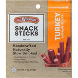 Old Wisconsin Turkey Sausage Snack Sticks – Giftable Snack Sampler for Father, Him, and the Outdoorsy Dad
