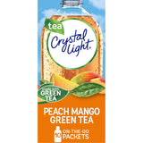 Crystal Light Peach Mango Green Tea Powdered Drink Mix – Zero-Sugar Wellness Companion for Calm Evening Wind-Down Rituals