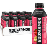 BODYARMOR Sports Drink Strawberry Banana – Better-For-You Hydration for Teen Athletes and Youth League Practices