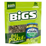 BIGS Sunflower Seeds Vlasic Dill Pickle 16 oz – Road Trip and Picnic Snack for Truck Cab Coolers