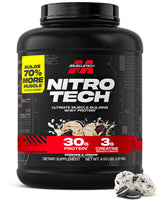 Muscletech Nitro-Tech Premium Whey Isolate – Crafted Muscle Building Formula with Patented Performance Ingredients