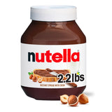 Nutella Hazelnut Spread with Cocoa – Family Breakfast Staple, Creamy Spread Safe for Picky Eaters on Toast
