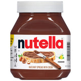 Nutella Hazelnut Spread with Cocoa – Versatile Pantry Jar for Home Breakfasts and Baking, 26.5 oz