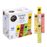 4C Powder Drink Mix Packets Iced Tea Variety Pack - Daily Hydration Ritual for Home Wellness and Mindful Self-Care