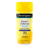 Neutrogena Beach Defense SPF 70 Reef Safe Sunscreen, Hawaii Act 104 Compliant Lotion for Ocean and Pool Safety