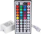 NOVELIC RGB LED Strip Remote – Bedroom Mood Lighting Controller with 20 Colors and 5 Dynamic Modes for Living Room Ambiance