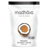 MADHAVA Organic Coconut Sugar – Resealable Bulk Bag for Intentional Clean Label Kitchens