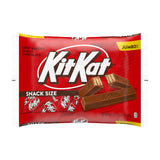 KIT KAT Milk Chocolate Wafer Snack Size – Office Break Room Candy Bowl Refill, Bulk Pouch