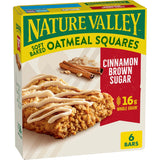 Nature Valley Soft Baked Oatmeal Squares – In-Flight Snack to Avoid Hunger on Long Trips, 12-Count