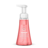 Method Foaming Hand Soap Pink Grapefruit – Gentle Child-Safe Wash for Kids' Bathroom Sink