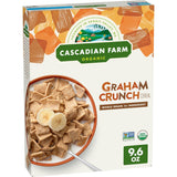 Cascadian Farm Organic Graham Crunch Cereal – Lunchbox Snack for Picky Eaters and School Lunchrooms