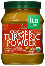 Jiva Organics Organic Turmeric Powder 1lb – Daily Anti-Inflammatory Supplement for Mindful Wellness Routines
