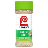 Lawry's Garlic Salt – Safe Pantry Staple for Busy Family Dinners, Kosher Certified Blend for Chicken & Fries, 11 oz