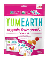 YumEarth Organic Fruit Snacks – Allergy Safe School Lunchbox Treat for Kids, Top 9 Allergen Free Pouches