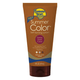 Banana Boat Summer Color Self-Tanning Lotion – Premium Deep Dark Tinted Bronzer for an Elevated Vanity Counter Display, 6 oz