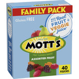 Mott's Assorted Fruit Snacks Hostess Gift – Charming Halloween Buffet Treat for Party Hosts and Event Organizers, 40 Count