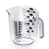 Chef Craft Select Plastic Measuring Cup – Shatterproof Kids Baking Cup for Family Kitchen, Dry and Liquid Measuring