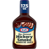 Kraft Hickory Smoke Barbecue Sauce, 17.5 oz Bottle – Portable BBQ Dipping Sauce for Camping, Picnics, and Patio Grilling
