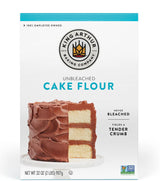 King Arthur Unbleached Cake Flour – Simple Clean-Label Flour for Clutter-Free Pantries, 2 Pound Bag