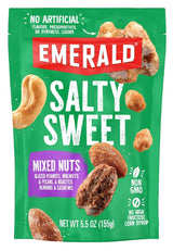 Emerald Nuts Salty Sweet Mixed Nuts – Desk Drawer Snack for Office Focus