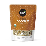 Elan Organic Coconut Smiles – Thoughtful Healthy Snack Gift for Wellness Lovers, Organic Coconut Chips