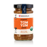 Mekhala Organic Tom Yum Paste – Oil-Free Refined Sugar-Free Thai Seasoning for Allergy-Aware Meal Prep, 3.53oz