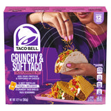 Taco Bell Crunchy & Soft Taco Cravings Kit for Busy Parents, No-Stress Taco Night with Pre-Portioned Shells and Seasoning