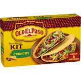 Old El Paso Taco Dinner Kit, Crunchy – All-in-One Taco Kit for Clutter-Free Pantry Storage