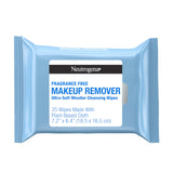 Neutrogena Fragrance-Free Makeup Remover Wipes – Travel-Sized Micellar Wipes for Patio and Picnic Refresh, No Rinse Needed