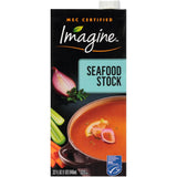 Imagine Seafood Stock 32 oz – Pure Seafood Broth for Mindful Meal Prep and Clean Eating