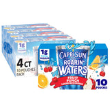 Capri Sun 100% Juice Pouches for Picnic Baskets and Park Outings – 40 Travel-Friendly Fruit Punch Drinks