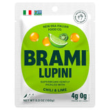 BRAMI Chili & Lime Lupini Beans – Guilt-Free Vegan Snack for Wellness Routines and Macro Tracking, 0g Net Carbs