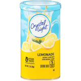 Crystal Light Sugar-Free Lemonade Drink Mix – Compact Lemonade Powder for Clutter-Free Pantry Shelves
