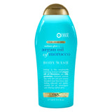 OGX Radiant Glow Argan Oil Body Wash – Citrus-Floral Scented Shower Gel for a Spa-Like Mood Boost, 19.5 fl oz