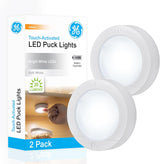 GE Wireless LED Tap-Light – Cool-Touch Battery Light, Safe Closet Lighting for Kids and Pets