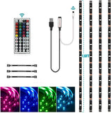 HOUHUI USB LED Strip Lights Kit – Thoughtful Birthday Gift for Her with Remote Control Color Changing TV Backlight
