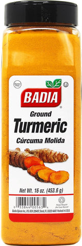 Badia Ground Turmeric Powder 16 oz – Anti-Inflammatory Pantry Staple for Home Wellness Kitchen