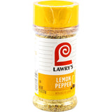 Lawry's Lemon Pepper with Zest of Lemon – Portable Citrus Pepper Spice for Picnics and Patio Grilling