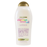 OGX Coconut Miracle Oil Body Lotion 3-Pack – Tropical Vanilla Scented Stocking Stuffer and Birthday Gift Set for Women