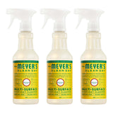 Mrs. Meyer's Clean Day Multi-Surface Cleaner – Honeysuckle Scent 3-Pack Housewarming Gift for New Homeowners