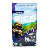 Lotus Foods Organic Forbidden Rice – Rare Black Dragon River Heirloom Grain for Fine Dining and Elevated Risotto Nights