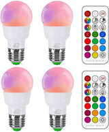 ILC RGB LED Bulb – Living Room Mood Lighting with 12 Colors and Dimmable Warmth