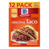 McCormick Taco Seasoning Mix – 1 oz Packets for Cooking With Kids, No Artificial Flavors