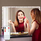 LED Vanity Mirror Lights 13ft Flexible LED Light Strip Kit 6000K Daylight White Dimmer Power Supply, Premium Hollywood-Style Vanity Upgrade, Elegant Gift Box Ready, DIY Mirror