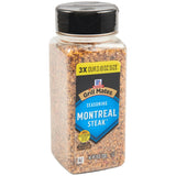 McCormick Grill Mates 25% Less Sodium Montreal Steak Seasoning Gift for BBQ Lovers, Thoughtful Housewarming and Hostess Present